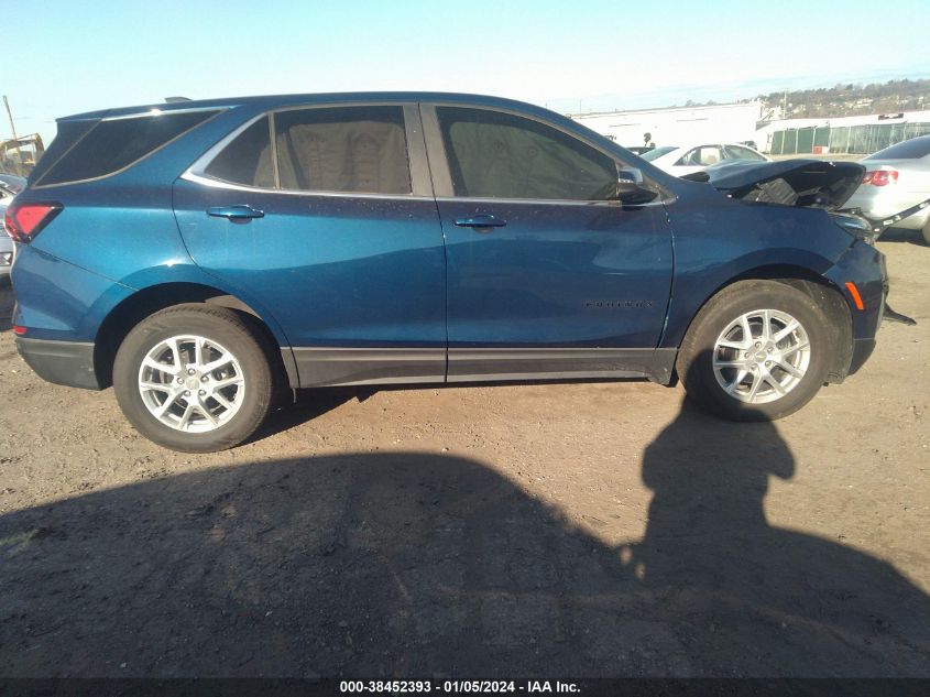 2022 CHEVROLET EQUINOX LT - 3GNAXUEVXNL157368