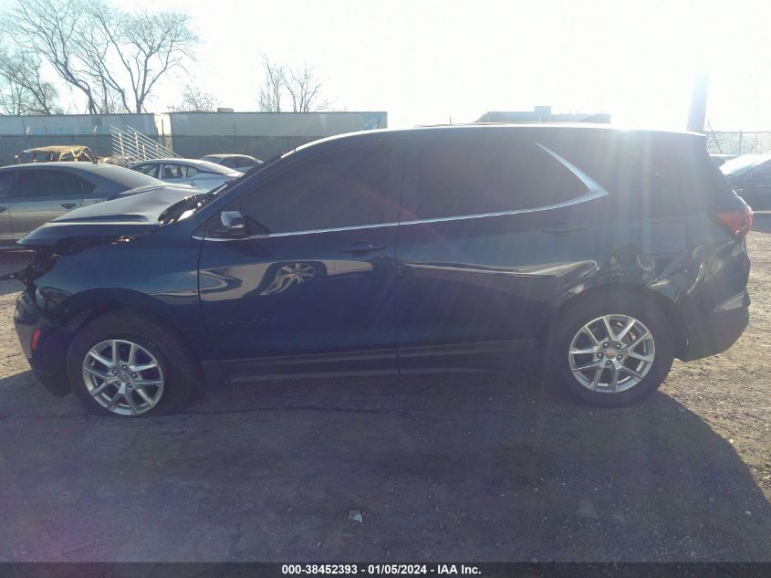 2022 CHEVROLET EQUINOX LT - 3GNAXUEVXNL157368