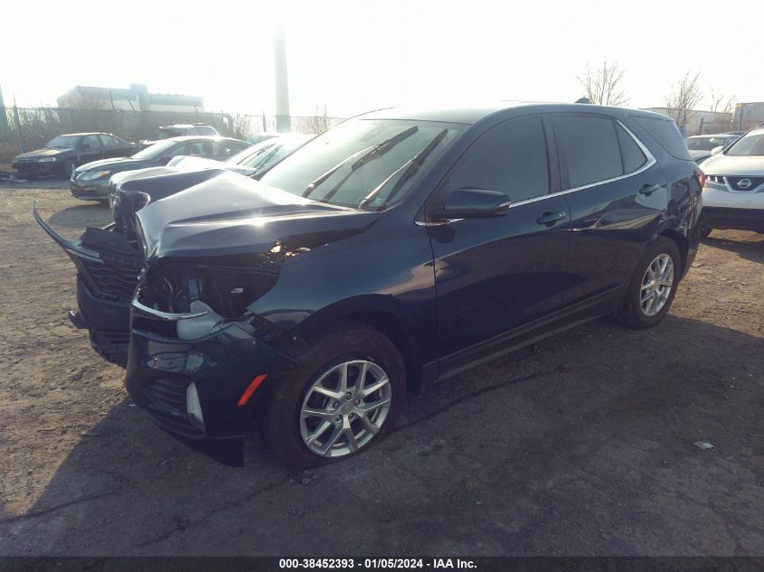2022 CHEVROLET EQUINOX LT - 3GNAXUEVXNL157368