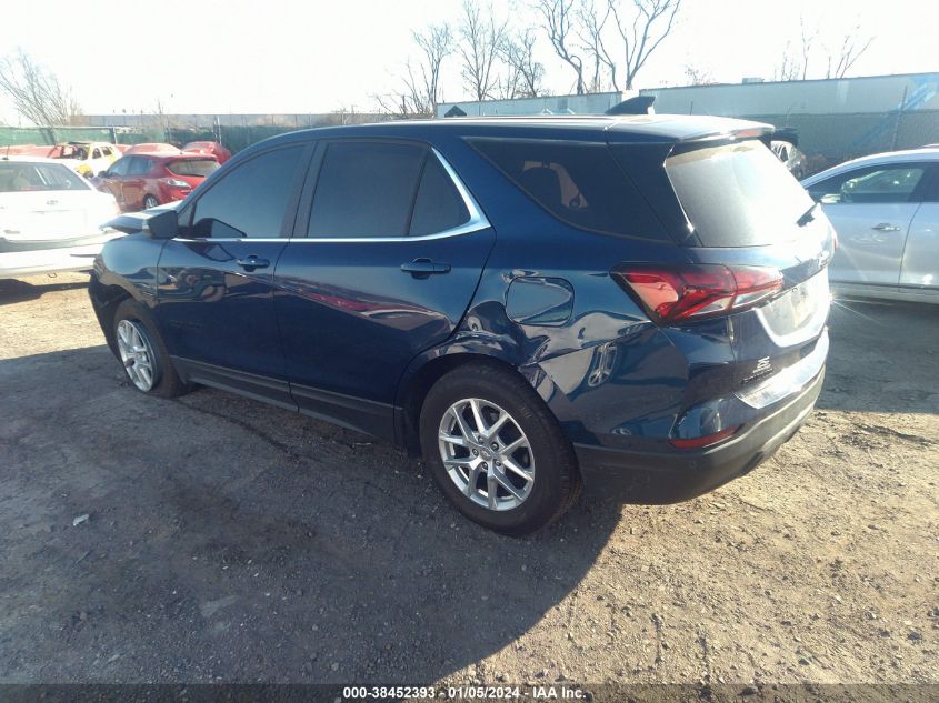 2022 CHEVROLET EQUINOX LT - 3GNAXUEVXNL157368
