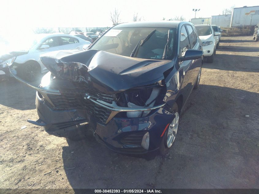 2022 CHEVROLET EQUINOX LT - 3GNAXUEVXNL157368