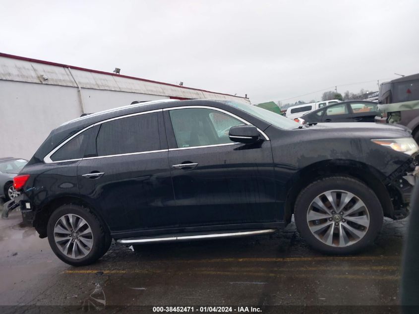 2014 ACURA MDX TECHNOLOGY PACKAGE - 5FRYD4H48EB018615