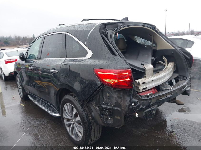 2014 ACURA MDX TECHNOLOGY PACKAGE - 5FRYD4H48EB018615