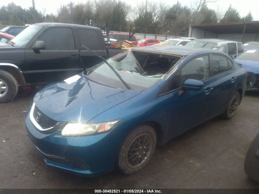 2014 HONDA CIVIC LX - 19XFB2F5XEE081056