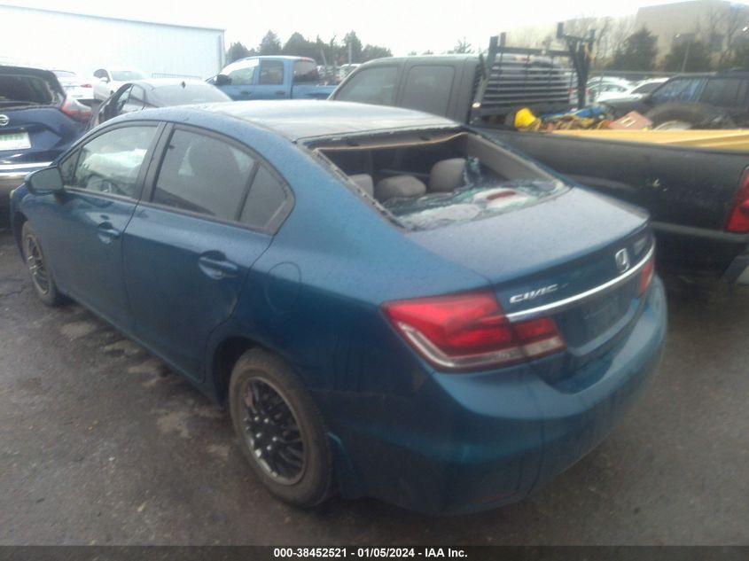2014 HONDA CIVIC LX - 19XFB2F5XEE081056
