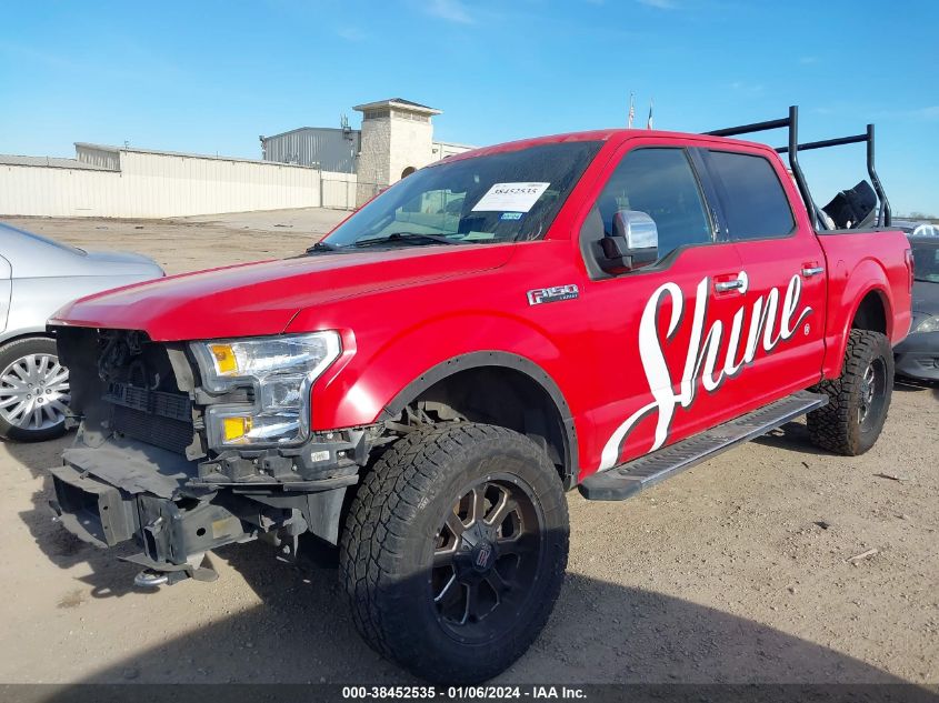 2017 FORD F-150 SUPERCREW - 1FTEW1EP0HKC53951