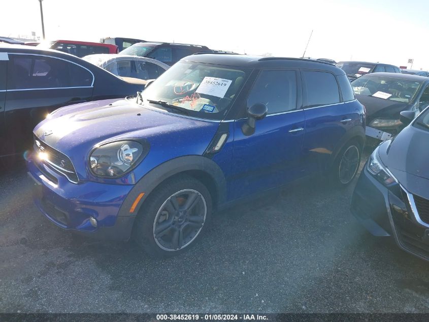 2015 MINI COUNTRYMAN COOPER S WMWZC3C57FWT05053