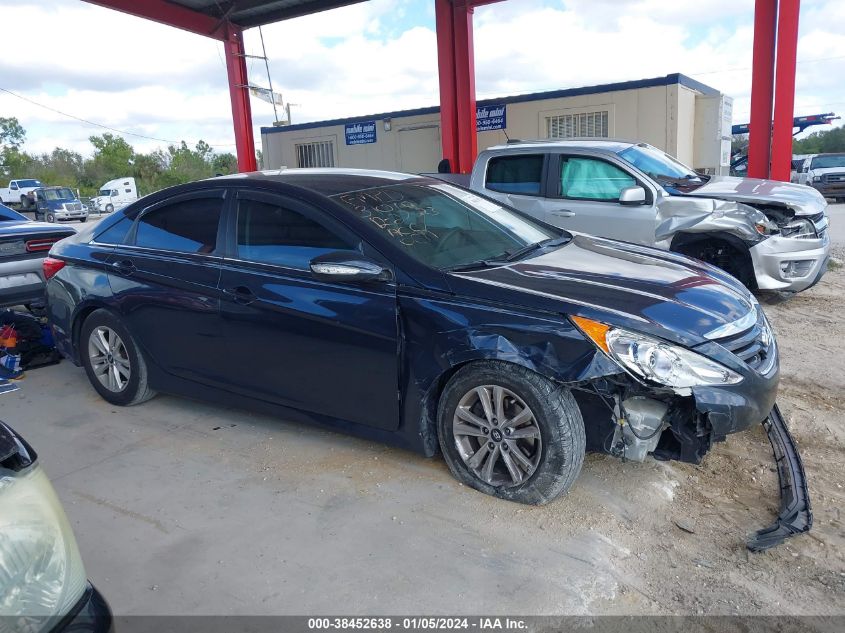 2014 HYUNDAI SONATA GLS - 5NPEB4AC6EH857630