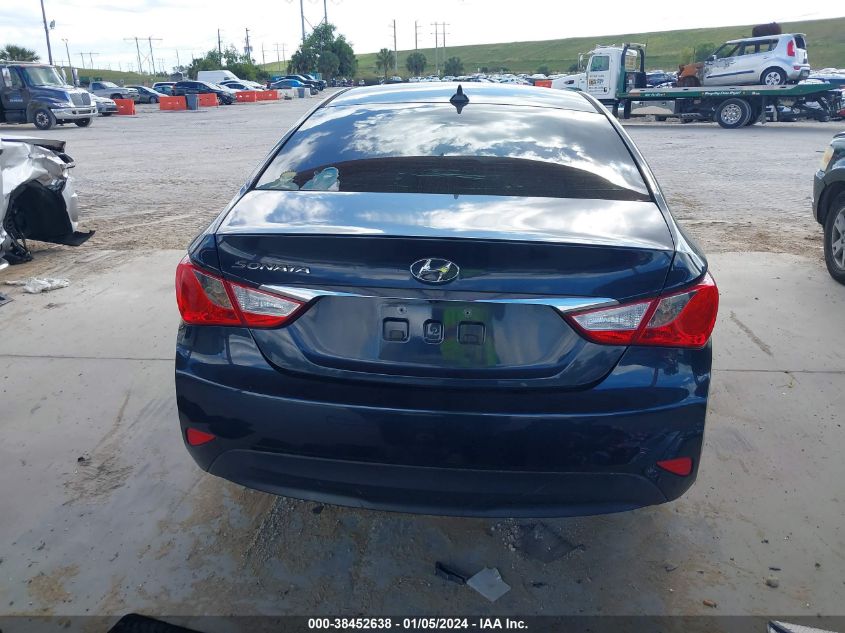 2014 HYUNDAI SONATA GLS - 5NPEB4AC6EH857630