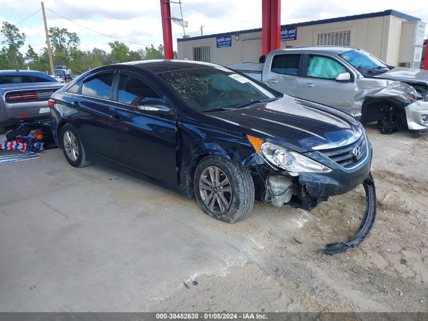 2014 HYUNDAI SONATA GLS - 5NPEB4AC6EH857630