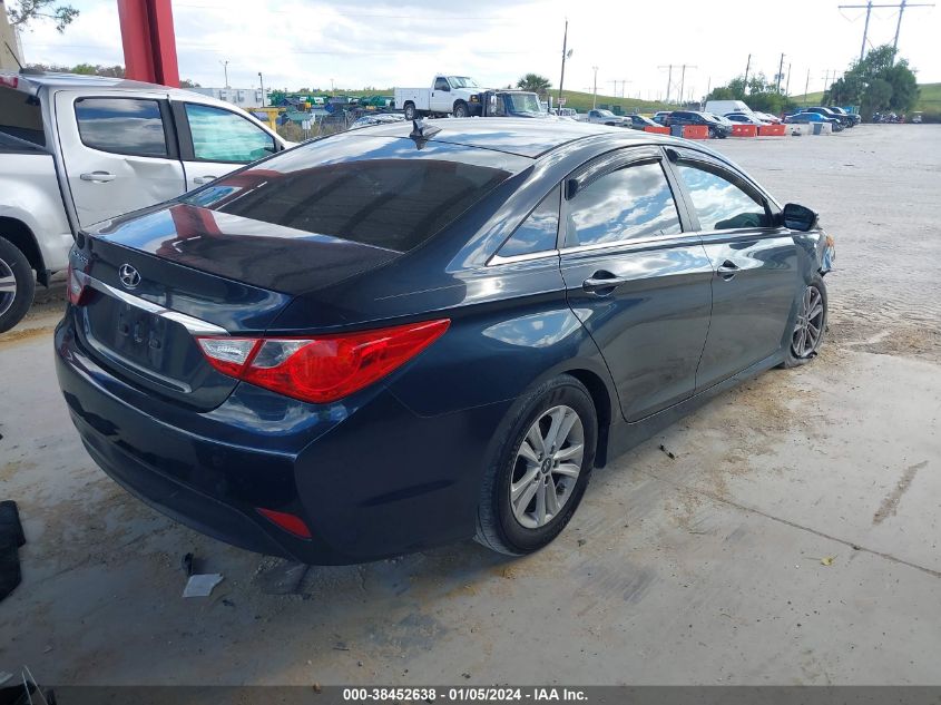 2014 HYUNDAI SONATA GLS - 5NPEB4AC6EH857630