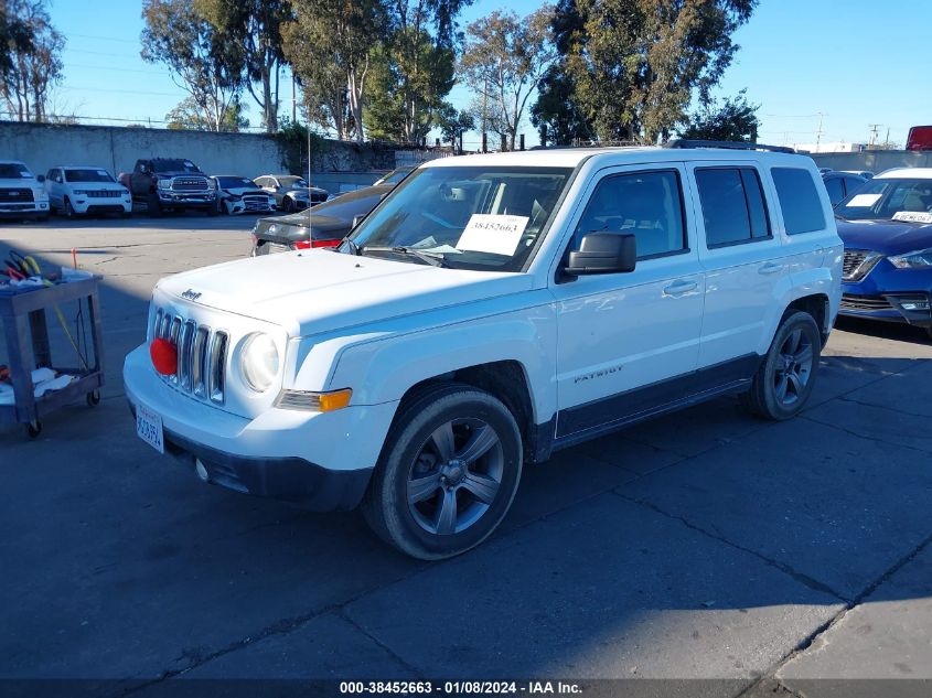 2014 JEEP PATRIOT LATITUDE - 1C4NJPFA3ED758507