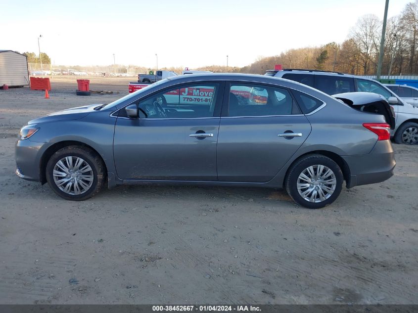 2016 NISSAN SENTRA S - 3N1AB7AP3GY267946