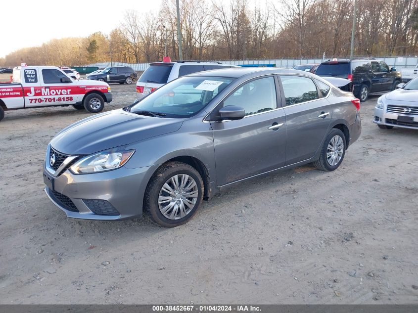 2016 NISSAN SENTRA S - 3N1AB7AP3GY267946