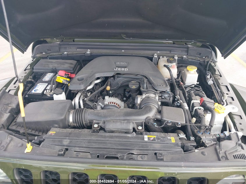 VIN 1C6JJTEG3ML606882 2021 JEEP GLADIATOR MOJAVE 4X4