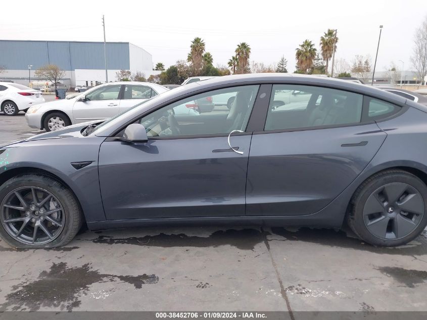2023 TESLA MODEL 3 LONG RANGE DUAL MOTOR ALL-WHEEL DRIVE - 5YJ3E1EB9PF650536
