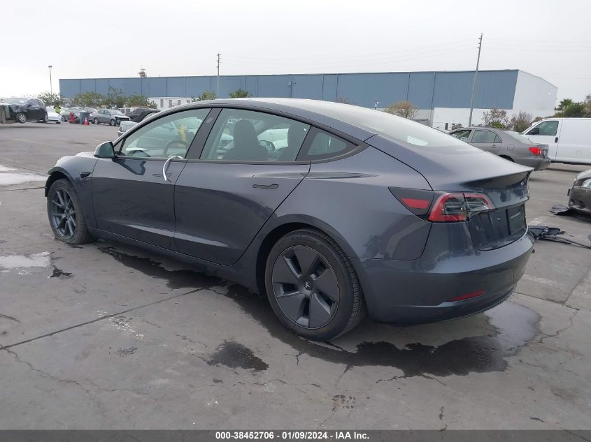 2023 TESLA MODEL 3 LONG RANGE DUAL MOTOR ALL-WHEEL DRIVE - 5YJ3E1EB9PF650536