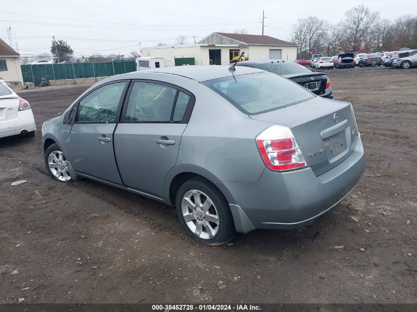 3N1AB61E27L604516 | 2007 NISSAN SENTRA