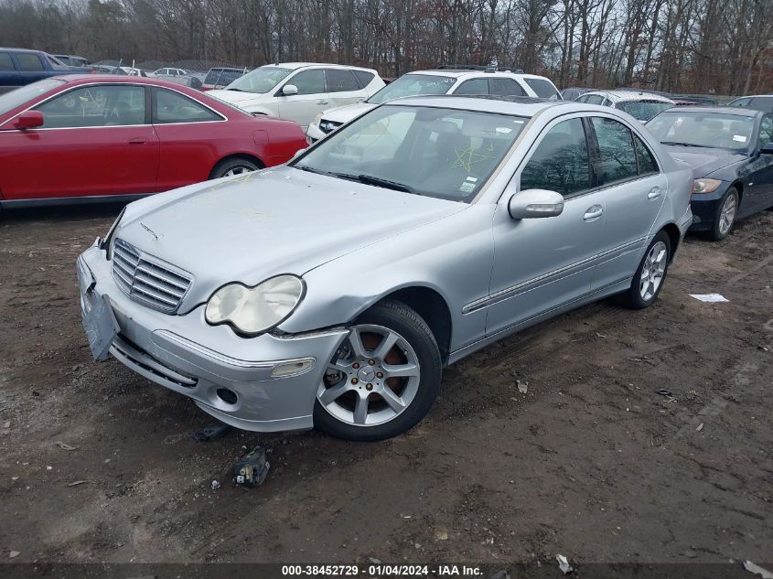 WDBRF92H27F861909 | 2007 MERCEDES-BENZ C 280