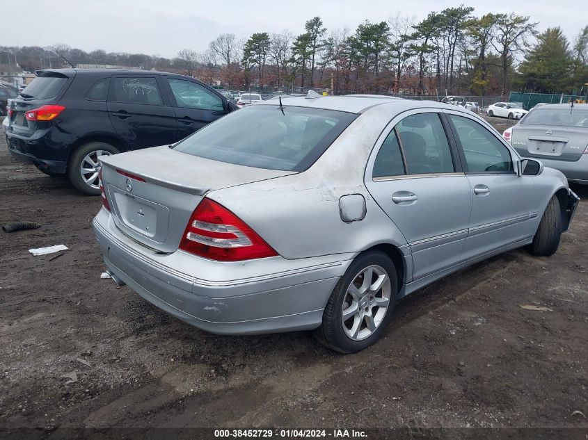 WDBRF92H27F861909 | 2007 MERCEDES-BENZ C 280