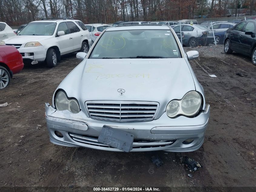 WDBRF92H27F861909 | 2007 MERCEDES-BENZ C 280