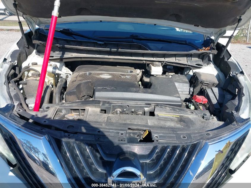 2017 NISSAN MURANO S/SL/SV/PLATINUM - 5N1AZ2MG8HN144337