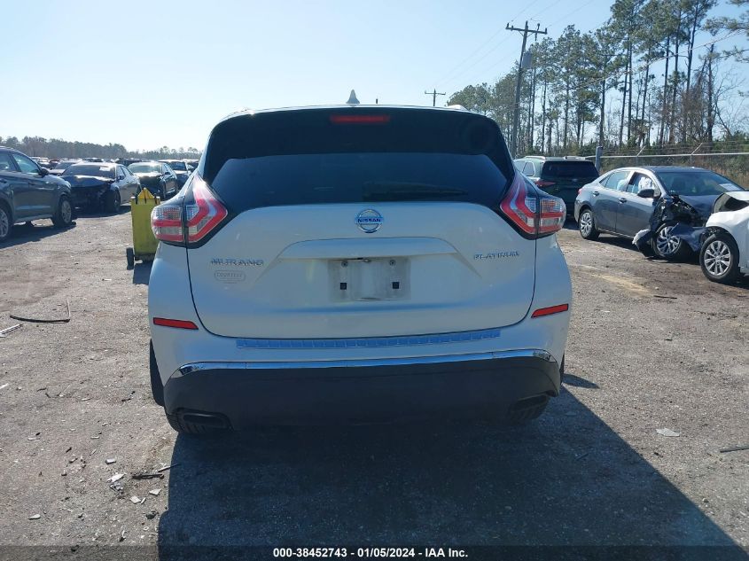 2017 NISSAN MURANO S/SL/SV/PLATINUM - 5N1AZ2MG8HN144337