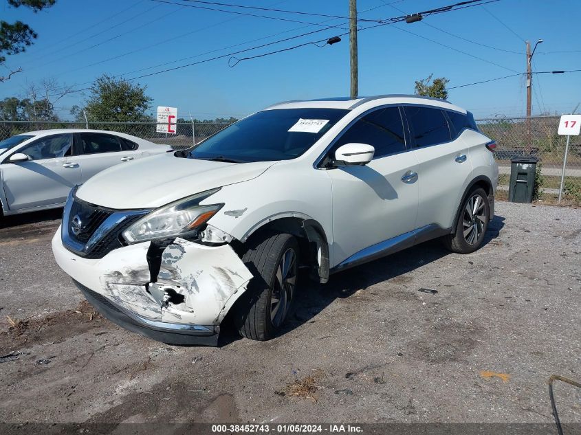 2017 NISSAN MURANO S/SL/SV/PLATINUM - 5N1AZ2MG8HN144337
