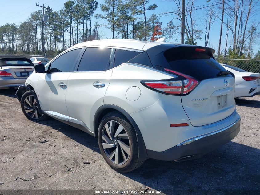 2017 NISSAN MURANO S/SL/SV/PLATINUM - 5N1AZ2MG8HN144337