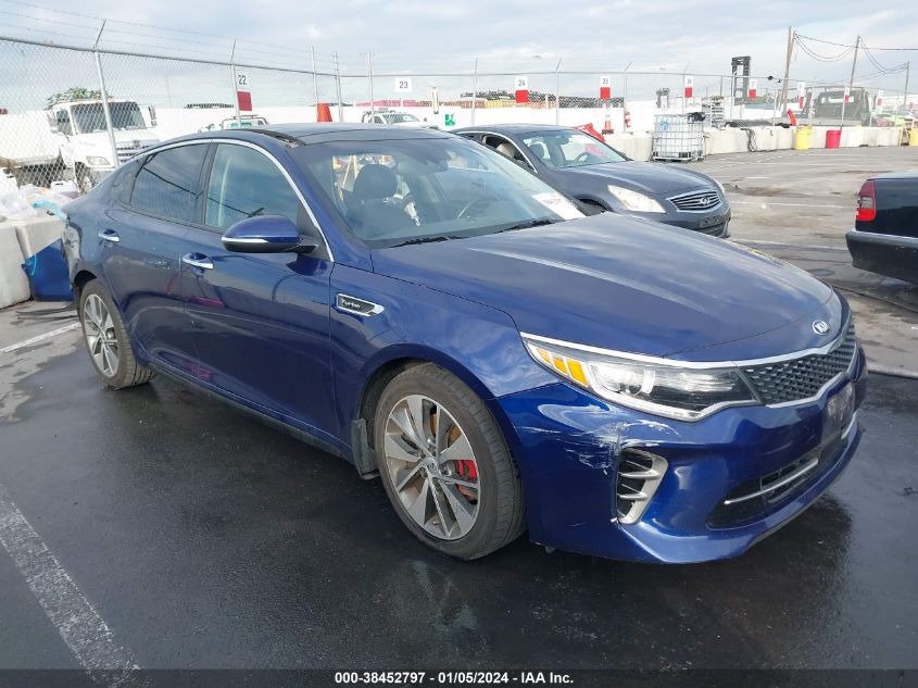 2016 KIA OPTIMA SX TURBO - 5XXGW4L29GG042953