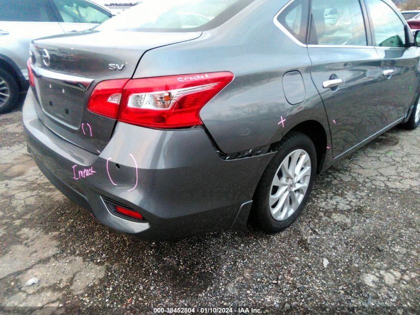 2019 NISSAN SENTRA S/SV/SR/SL - 3N1AB7AP4KY438289