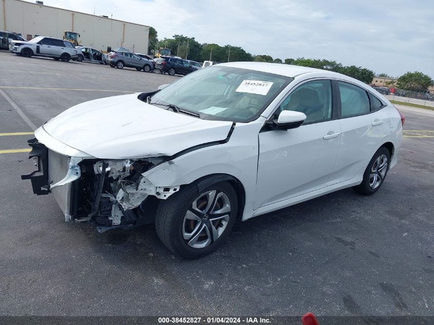 2018 HONDA CIVIC LX - 2HGFC2F55JH548879