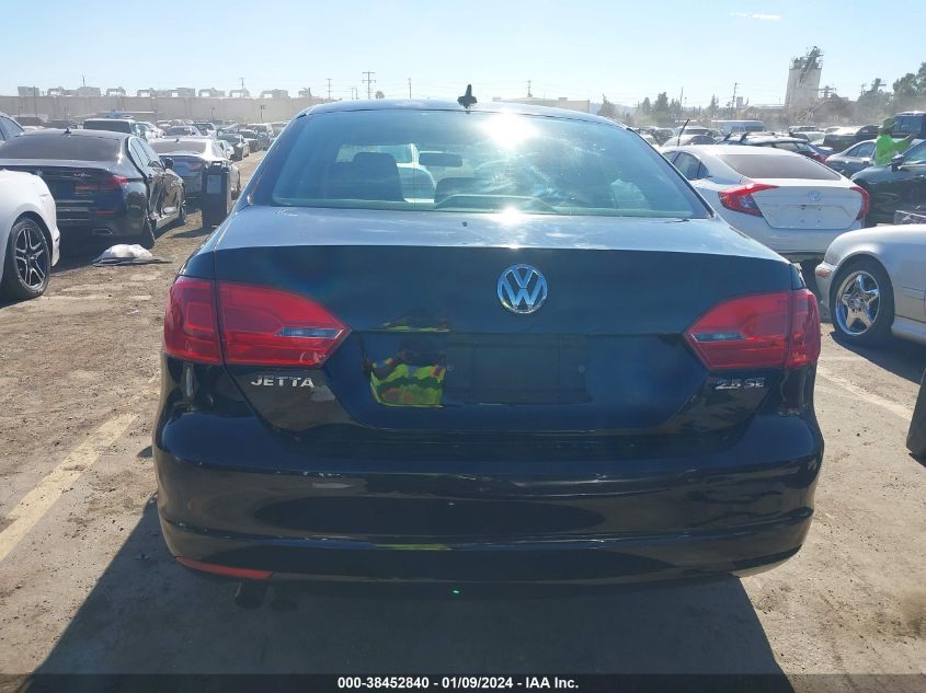 2013 VOLKSWAGEN JETTA 2.5L SE - 3VWDP7AJ0DM278488