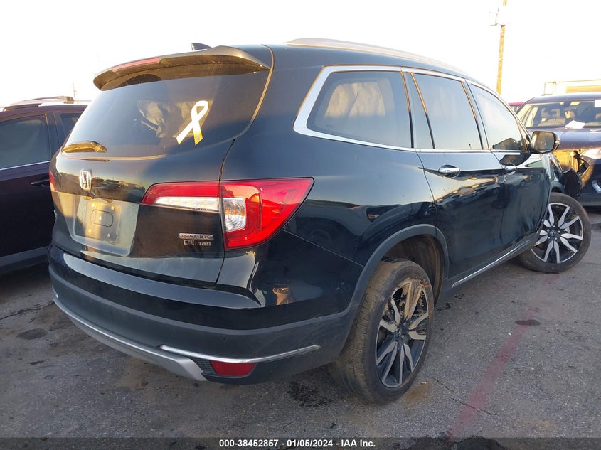 VIN 5FNYF5H67MB039926 2021 HONDA PILOT TOURING