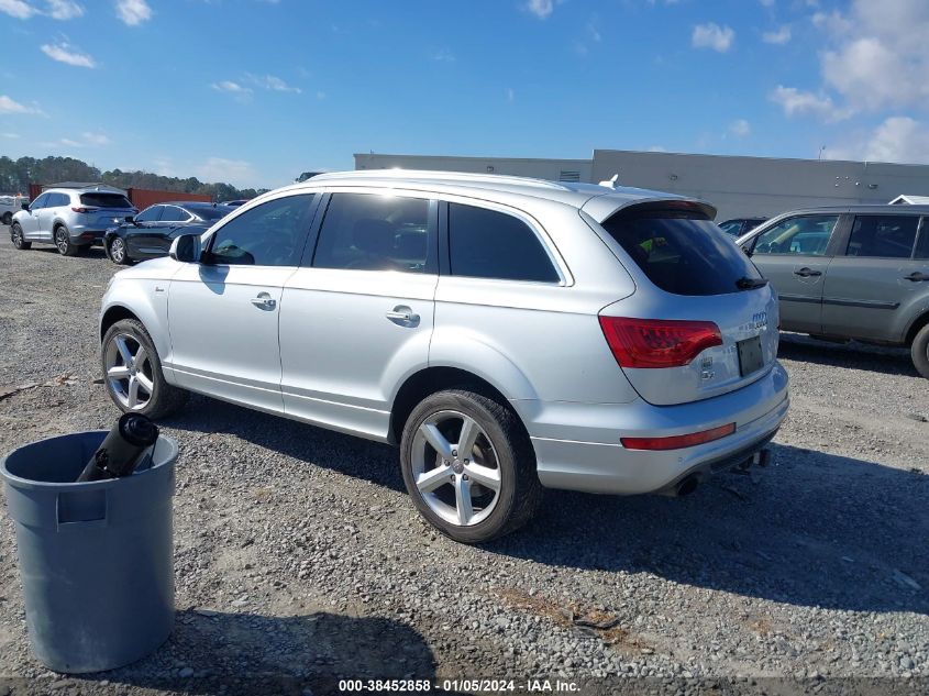 2013 AUDI Q7 PRESTIGE - WA1DGAFE3DD002355