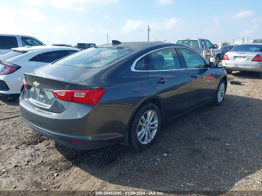 2016 CHEVROLET MALIBU LT - 1G1ZE5ST6GF316113
