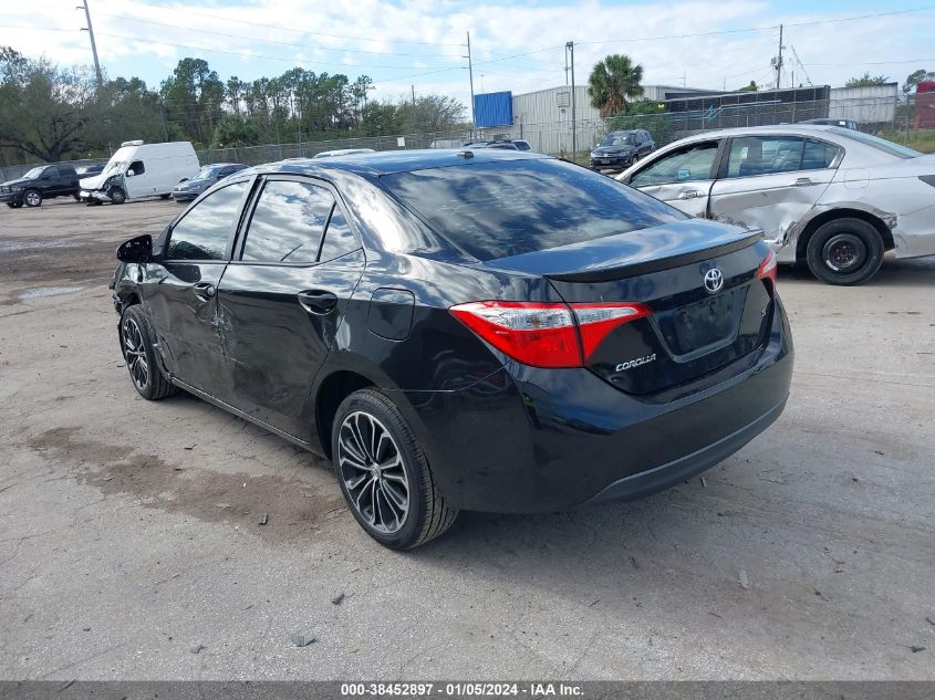 2015 TOYOTA COROLLA L/LE/S/S PLUS/LE PLUS/LE PREMIUM/S PREMIUM - 2T1BURHE9FC366281