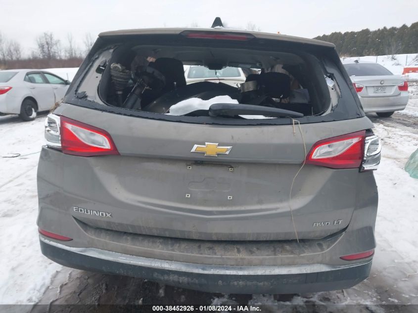 2018 CHEVROLET EQUINOX LT - 3GNAXSEV2JS624626
