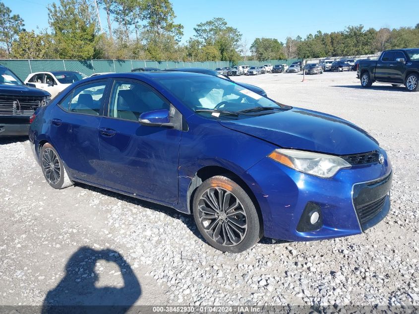 2014 TOYOTA COROLLA L/LE/LE PLS/PRM/S/S PLS - 2T1BURHE4EC126330