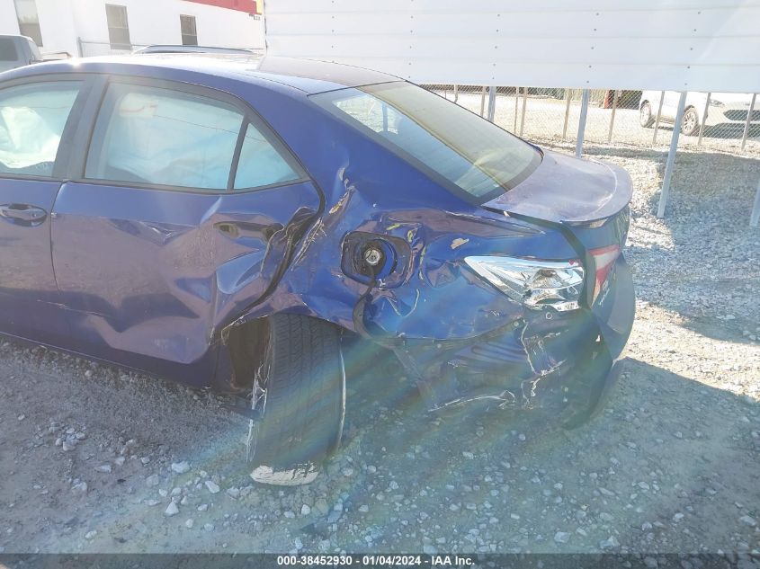 2014 TOYOTA COROLLA L/LE/LE PLS/PRM/S/S PLS - 2T1BURHE4EC126330