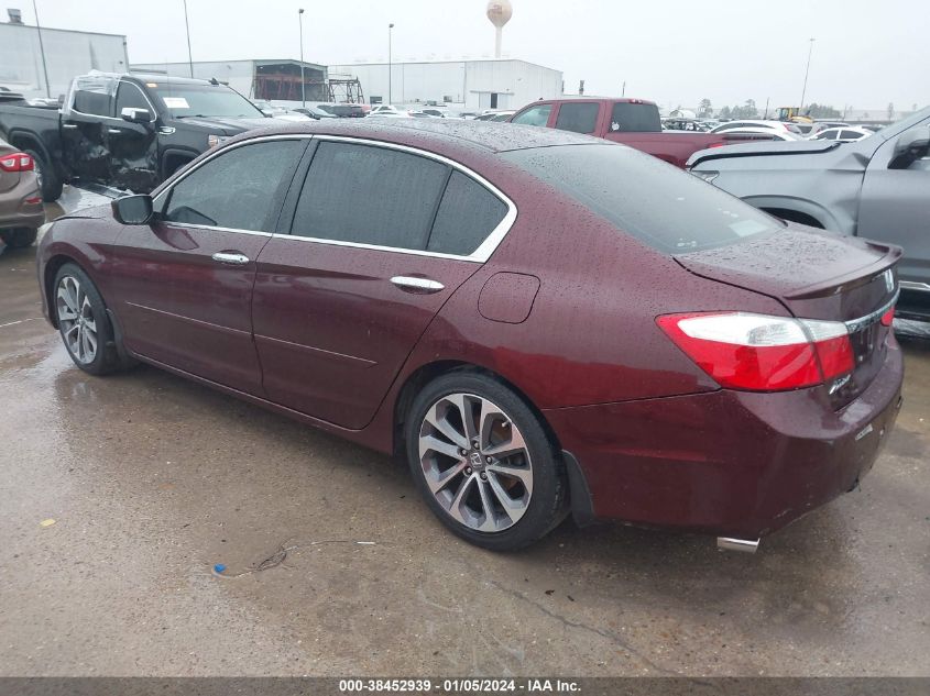2015 HONDA ACCORD SPORT - 1HGCR2F57FA062033