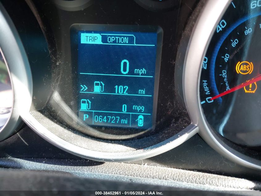2014 CHEVROLET CRUZE LT - 1G1PC5SB8E7399717