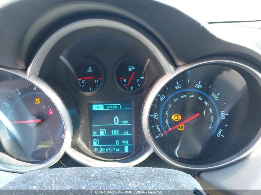 2014 CHEVROLET CRUZE LT - 1G1PC5SB8E7399717