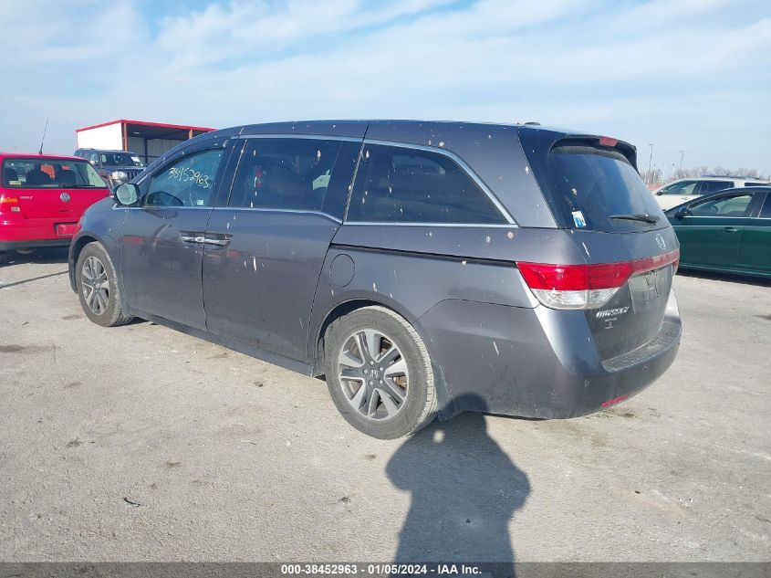 2015 HONDA ODYSSEY TOURING/TOURING ELITE - 5FNRL5H93FB027895