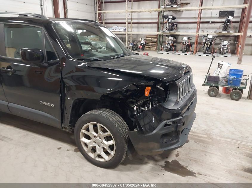 2018 JEEP RENEGADE LATITUDE 4X4 - ZACCJBBBXJPG94129