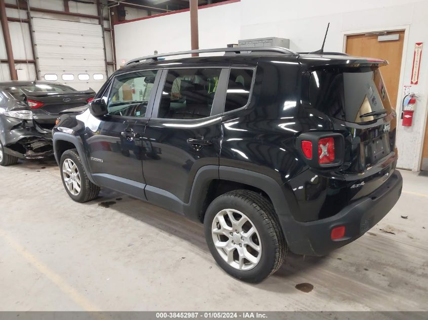 2018 JEEP RENEGADE LATITUDE 4X4 - ZACCJBBBXJPG94129