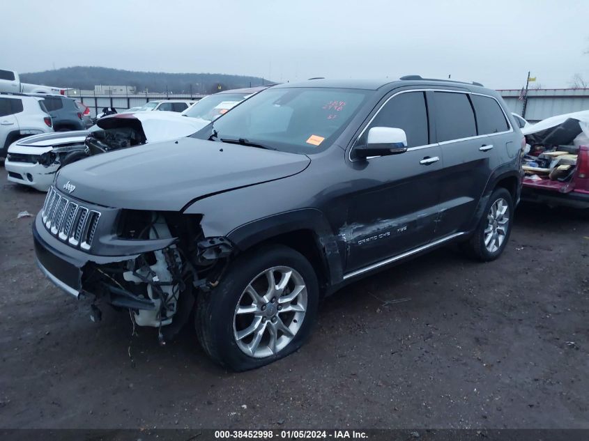 2014 JEEP GRAND CHEROKEE SUMMIT - 1C4RJFJT9EC309813