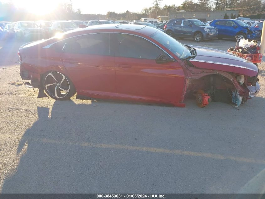 2018 HONDA ACCORD SPORT - 1HGCV1F31JA045001