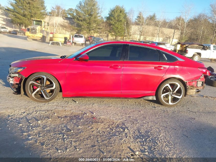 2018 HONDA ACCORD SPORT - 1HGCV1F31JA045001