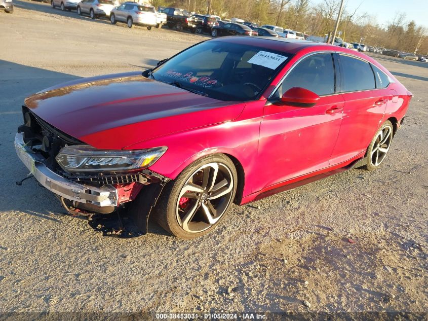 2018 HONDA ACCORD SPORT - 1HGCV1F31JA045001